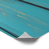 魅力的ウィンドウ内の猫 ポスター (角)