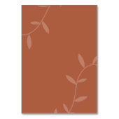 魅力的ウッドラ素朴ンドの自然インスパイア写真 テーブルナンバー (裏面)