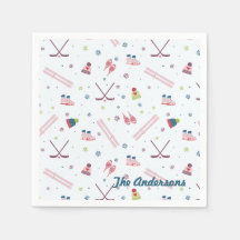 魅力的カスタム冬スポーツピンクブルー