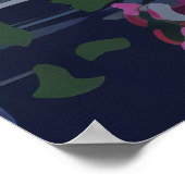 魅力的カフェシーンポスター ポスター (角)