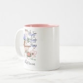 魅力的ガーデナーフローラ名 ツートーンマグカップ (正面左)