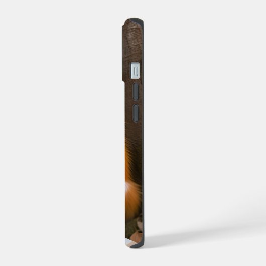 魅力的キツネ読の本 iPhone 15ケース (左側面)