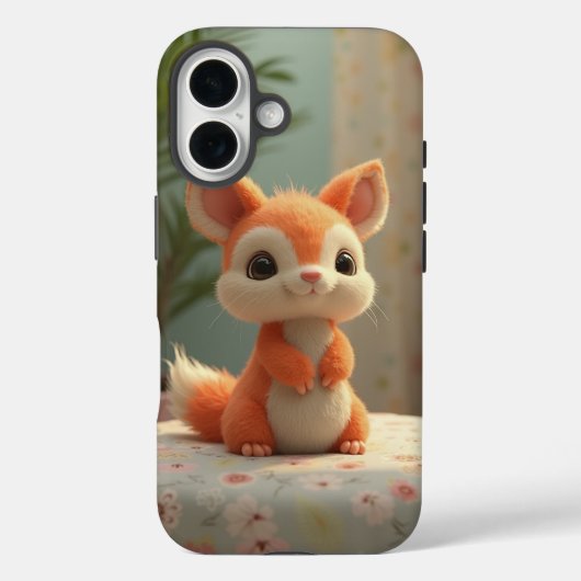 魅力的キツネiPhone 16ケース Case-Mate iPhoneケース (裏面)