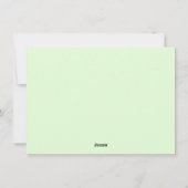 魅力的クリスマスオーナメントヴィンテージカスタムクリスマス シーズンカード (裏面)