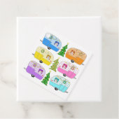 魅力的クリスマスキャンパーヴィンテージトレーラーRVクリスマス フェイバータグ (インサイチュ)