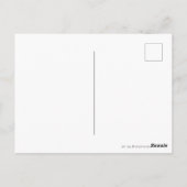 魅力的クリスマスキャンパーヴィンテージトレーラーRVクリスマス ポストカード (裏面)