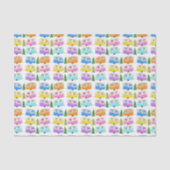 魅力的クリスマスキャンパーヴィンテージトレーラーRVクリスマス 薄葉紙 (正面)