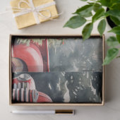 魅力的クリスマスツリーファームトラック 薄葉紙 (ギフト)