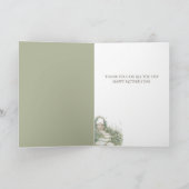 魅力的コテージガーデンカスタム母 カード (内部)