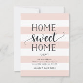 魅力的ストライプ |お知らせ 案内状 (正面)