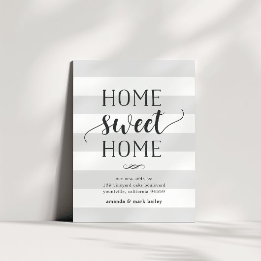 魅力的ストライプ |お知らせ 案内状