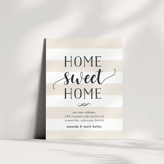 魅力的ストライプ |お知らせ 案内状