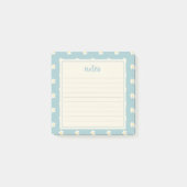 魅力的デイジーノートPad – かわいいフローラ文房具 ポストイット (正面)