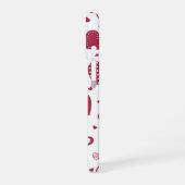 魅力的ハートエレガントとスタイリッシュデザイン iPhone 16ケース (左側面)