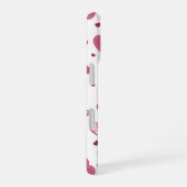 魅力的ハートエレガントとスタイリッシュデザイン iPhone 16ケース (右側面)