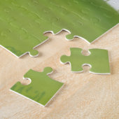 魅力的ハートバルーン付きカラフルラディバグ ジグソーパズル (側面)