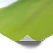 魅力的ハートバルーン付きカラフルラディバグ ポスター (角)