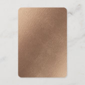 魅力的バラヴィンテージ結婚フローラ情報 エンクロージャーカード (裏面)