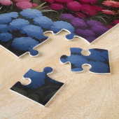 魅力的ファンタジーコテージイラストレーションジグソーパズ ジグソーパズル (側面)