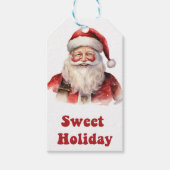 魅力的フェスティバル応援用サンタギフトラベル ギフトタグ (正面)