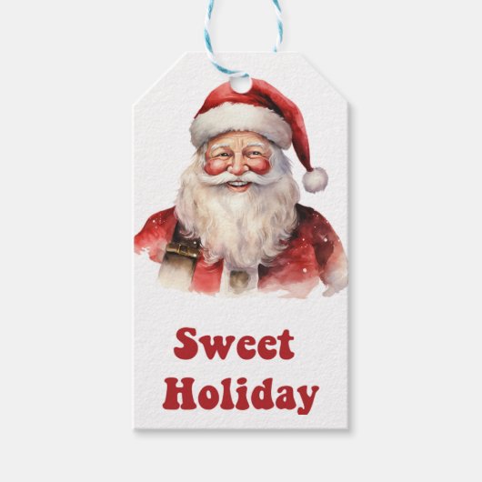 魅力的フェスティバル応援用サンタギフトラベル ギフトタグ (正面)