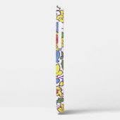 魅力的フローラ：シームレスなガーデンのテクスチャ Case-Mate iPhoneケース (裏面 / 左)