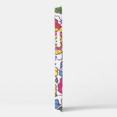 魅力的フローラ：シームレスなガーデンのテクスチャ Case-Mate iPhoneケース (裏面 / 右)