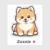 魅力的ポメラニア犬、泡立つかわいいの可愛さ、小 シール (シート)