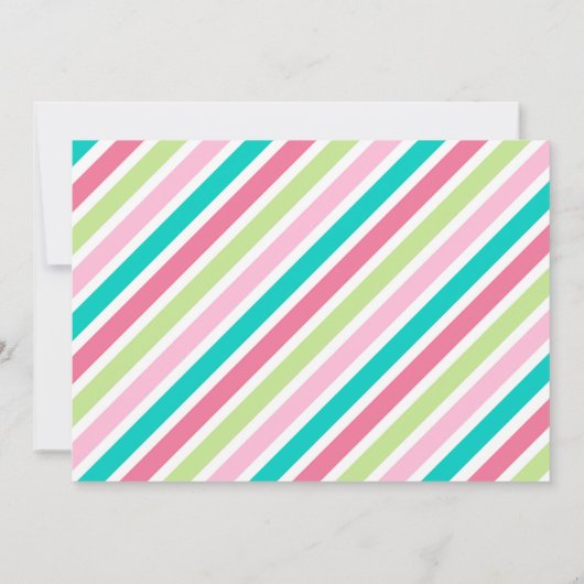 魅力的メイド・オブ・オーナー(花嫁付き添い人)提案 招待状 (裏面)