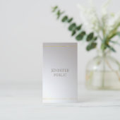 魅力的モダン洗練されたデザイングラマラス 名刺 (スタンド正面)