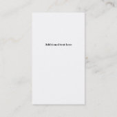 魅力的不動産仲介業者名刺 名刺 (裏面)