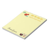 魅力的中国のカスタムの年 ノートパッド (回転)