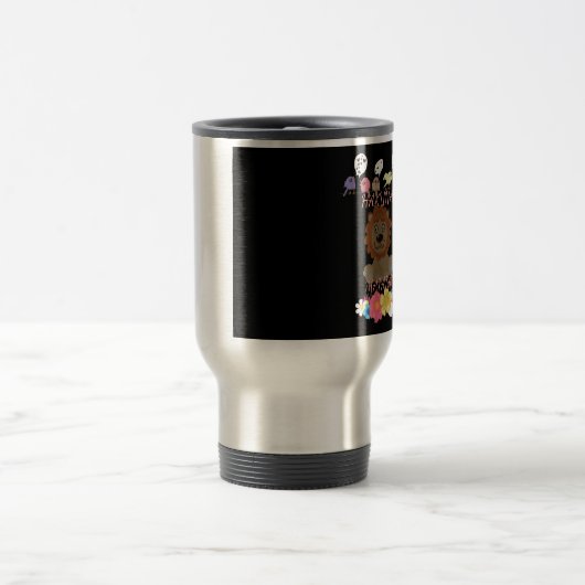 「魅力的動植物ハクナマタタ」ベビーライオン トラベルマグ (中央)