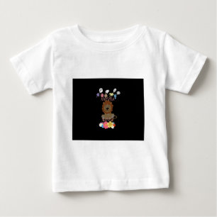 「魅力的動植物ハクナマタタ」ベビーライオン ベビーTシャツ