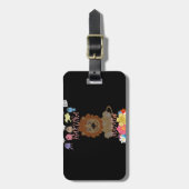 「魅力的動植物ハクナマタタ」ベビーライオン ラゲッジタグ (正面縦)