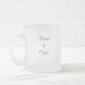 魅力的及びクライド フロストグラスマグカップ (左)