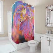 魅力的日本のなメ葉ジの シャワーカーテン (インサイチュ)