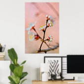 魅力的日本の咲く ポスター (ホームオフィス)