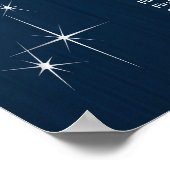 魅力的星結婚線 – 座席表 ポスター (角)