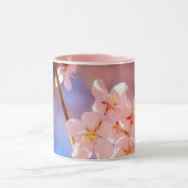 魅力的桜の花の束春 マグカップ (中央)