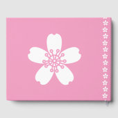 魅力的桜インペタルピンクゲストブック ゲストブック (裏面)