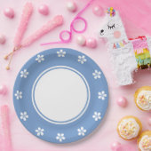 魅力的桜インペリウィンクル紙プレート ペーパープレート (パーティー)