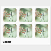 魅力的澄ん蝶 スクエアシール (シート)