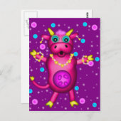 魅力的牛 ポストカード (正面/裏面)