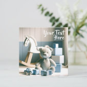 魅力的玩具付きキッズルーム 招待状 (スタンド正面)