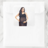 魅力的素晴らしな妊婦 スクエアシール (バッグ)