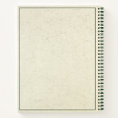 魅力的素朴花手帳 ノートブック (裏面)