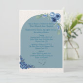 魅力的結婚式招待状 招待状 (スタンド正面)