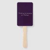 魅力的結婚 ハンドファン (裏面)