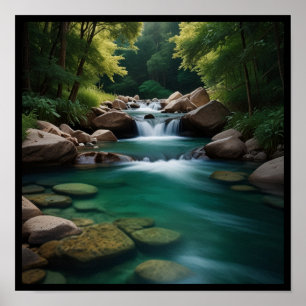 魅力的自然風景 ポスター